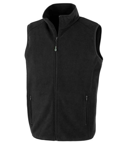 Result Genuine Recycled Polarthermic Fleece Bodywarmer - BLK - 3XL